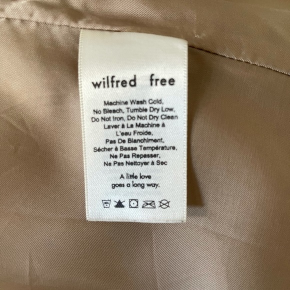 Aritzia Wilfred Free Teddy Coat - Picture 7 of 8